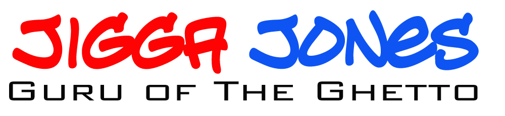 The Official Logo Of Jigga Jones The Guru of The Ghetto, the Number One Nigger In America
